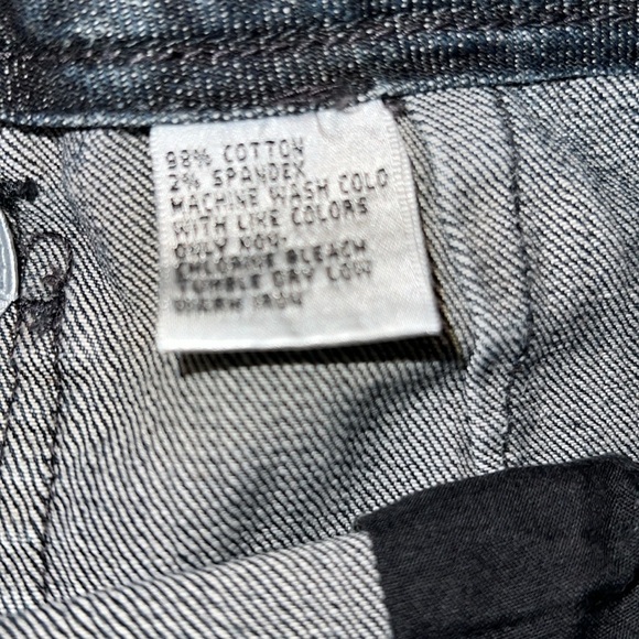 Talbots Petite Stretch Black Flare Jeans 2P - Picture 7 of 7